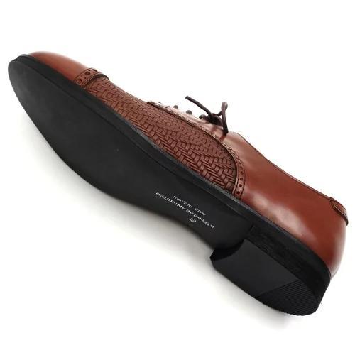 K05302 未使用品 alfredo BANNISTER レザーシューズ：41