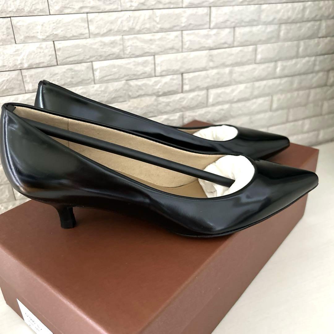 新品未使用】COACH 黒 パンプス US4 21cm 正規店購入 - メルカリ