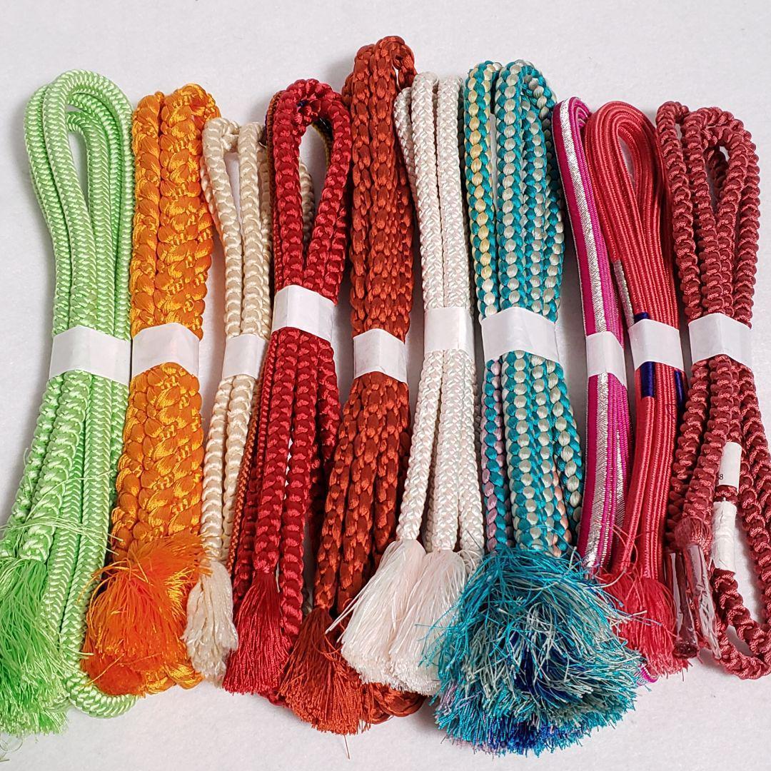 (8192)帯締め 100点 まとめ売り 帯紐 着物 和装 小物 在庫処分