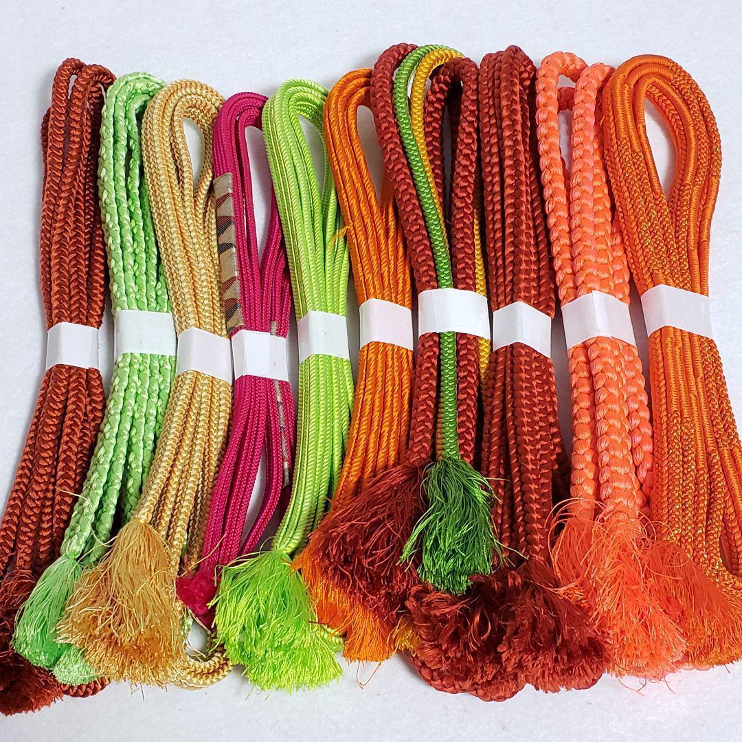 (8192)帯締め 100点 まとめ売り 帯紐 着物 和装 小物 在庫処分