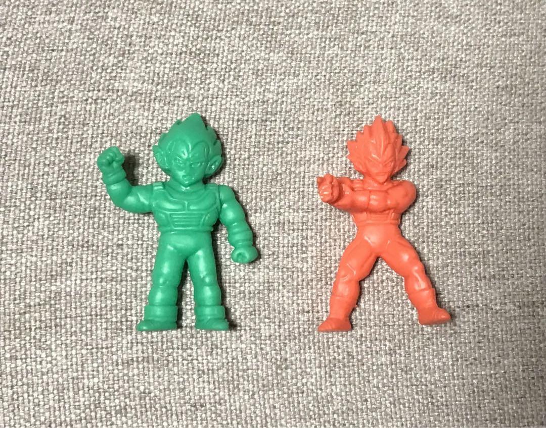 ドラゴンボール消しゴム ベジータ 2体セット レトロ フィギュア