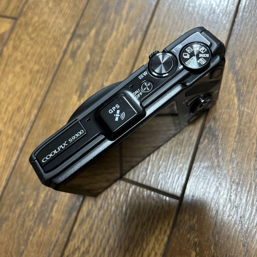ニコン　coolpix s9300 ジャンク品 Nikon COOLPIX S9300 ブラック 【デジカメ】ジャンク品 - メルカリ