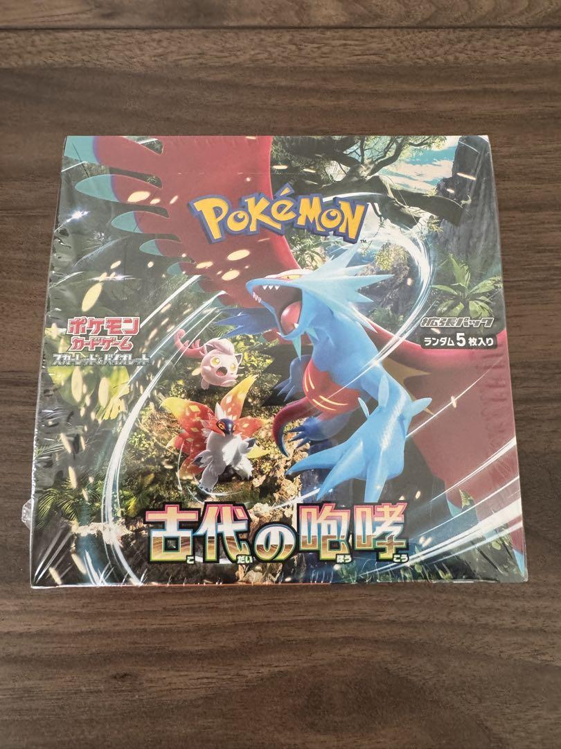 【新品、未開封、シュリンク付き】ポケカ古代の咆哮　1BOX