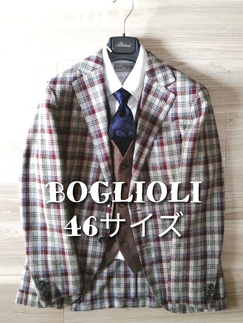 MASA様専用　ボリオリ 46 ほぼ未使用 DOVER　ジャケット（M） #chomyショップボリオリ（B【タリアトーレ】