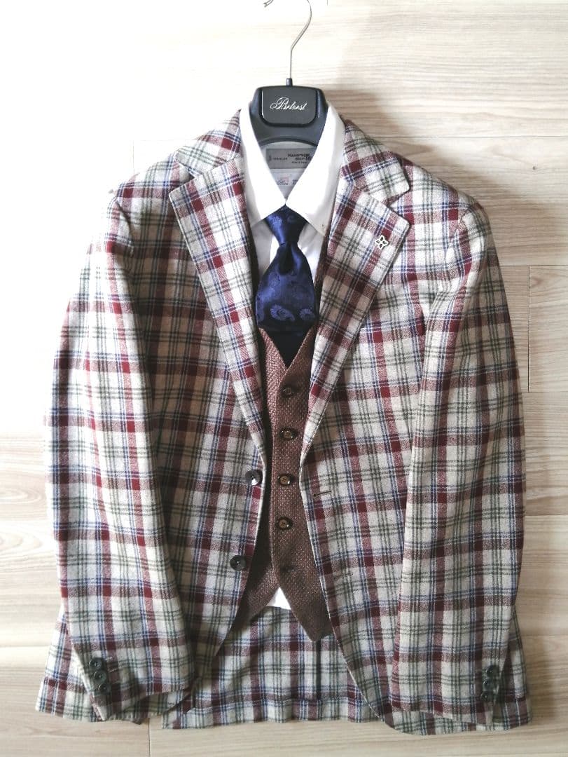 MASA様専用　ボリオリ 46 ほぼ未使用 DOVER　ジャケット（M） #chomyショップボリオリ（B【タリアトーレ】