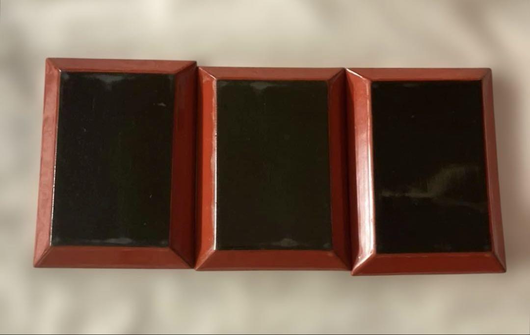 骨董 手提げ 弁当箱 重箱 野点 漆器重箱セット 木箱入り 骨董 手提げ 弁当箱 重箱 野点 漆器重箱セット 木箱入り