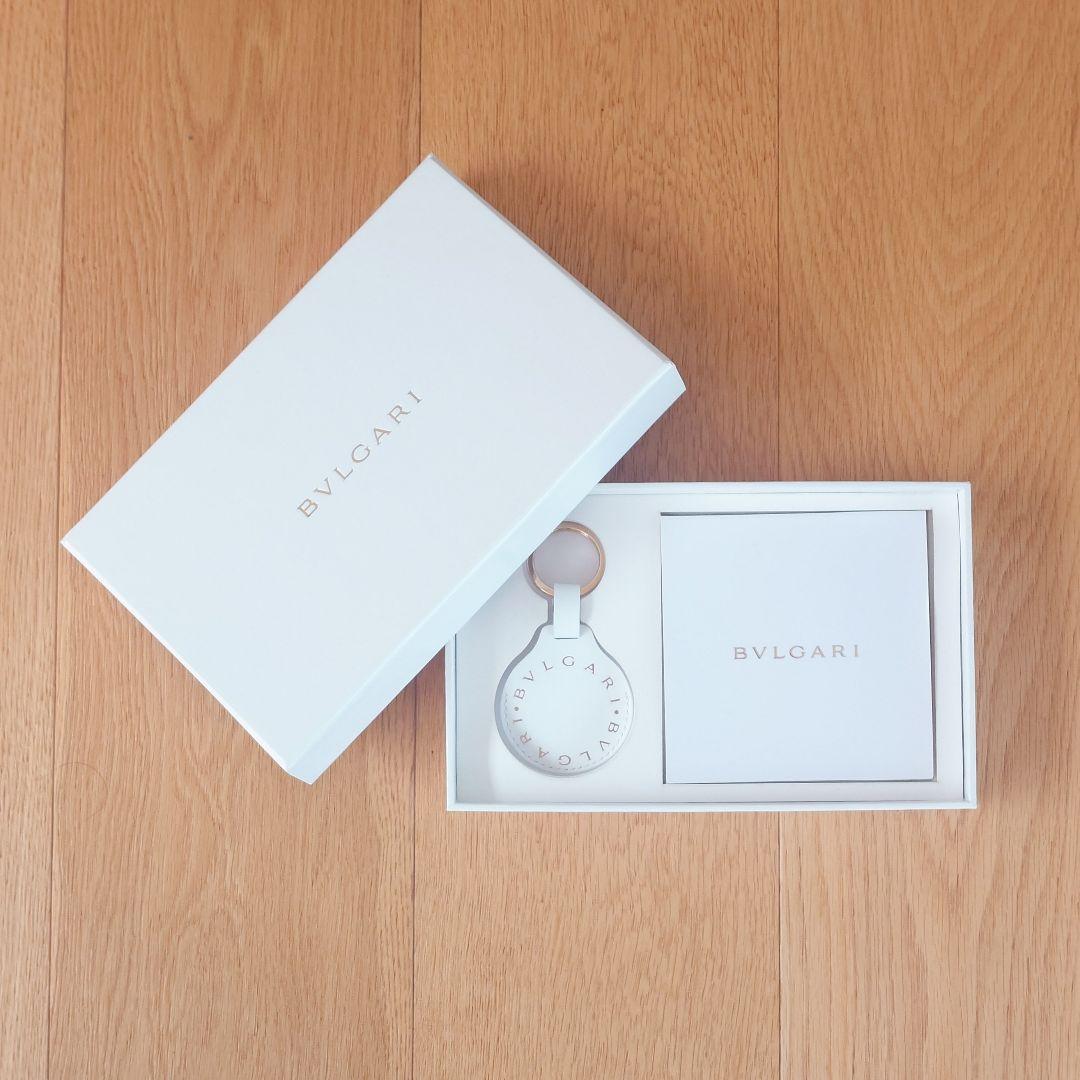BVLGARI ホワイト キーホルダー Chipolo ONE