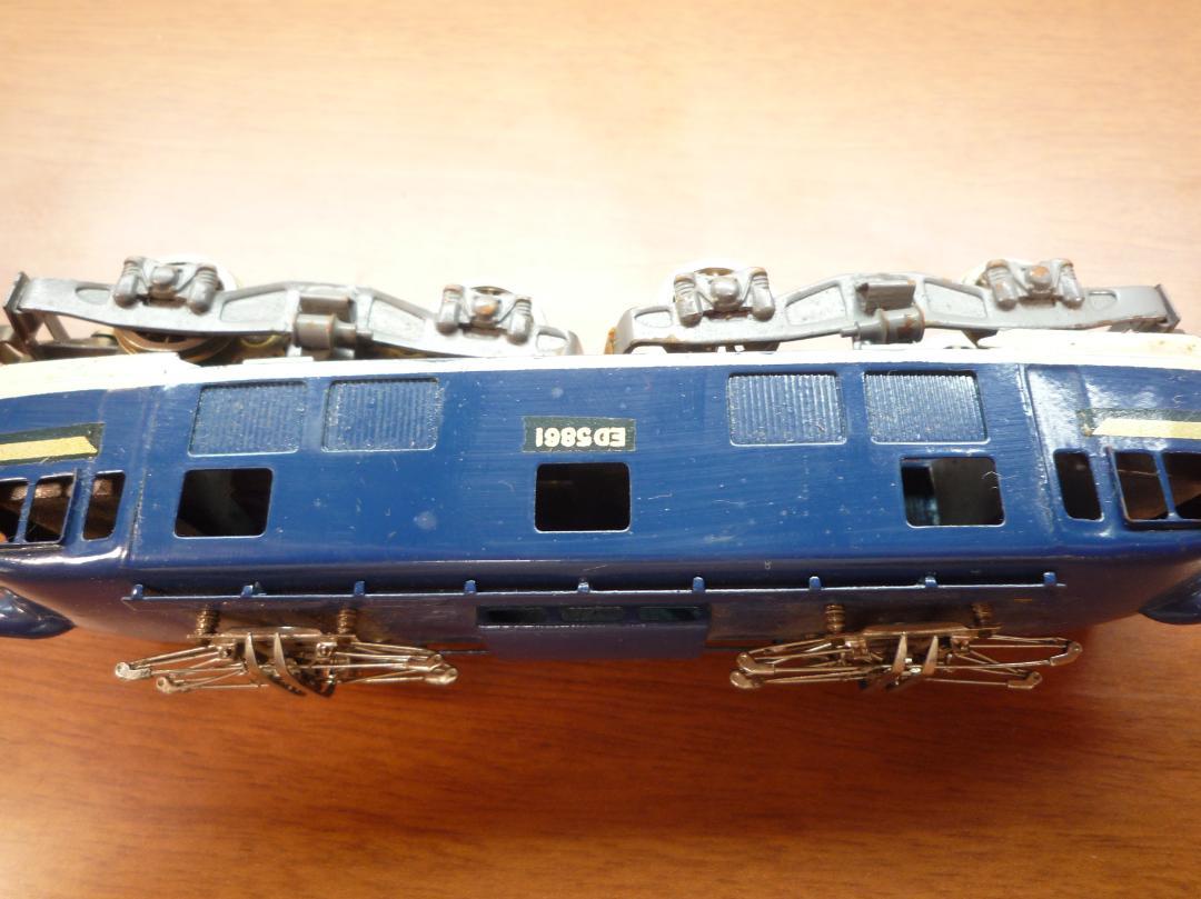 HOゲージ　鉄道模型セット　電気機関車　動作未確認　ED5861 HOゲージ 鉄道模型セット 電気機関車 動作未確認 ED5861