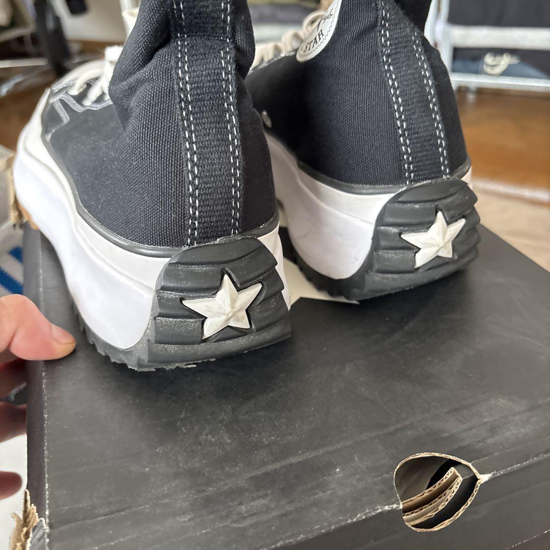 CONVERSE RUN STAR HIKE ブラック/ホワイト 10.5 US