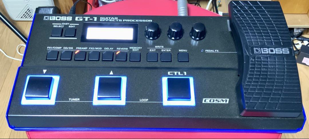 BOSS GT-1 ギターエフェクター⭐️GT1の教科書・取説・元箱付き