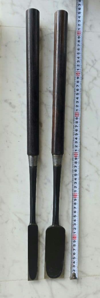 突き鑿2本 刀1本 3本セット