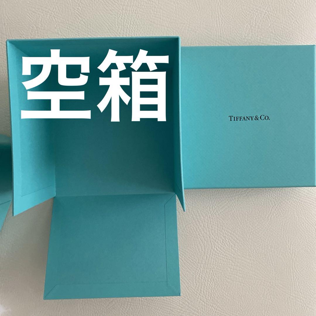 空ケースtiffanyティファニーブルーボックス アクセサリーケース