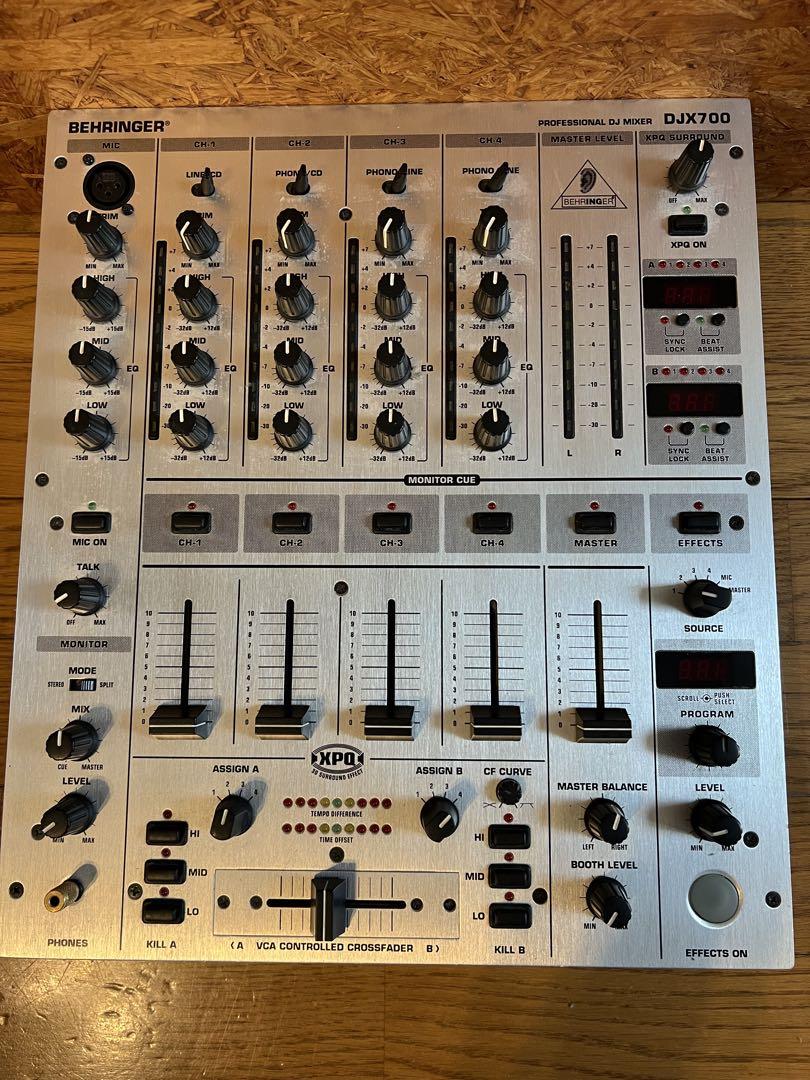 ベリンガー デジタルFXBPM DJX700-PROMIXER Amazon.com: Behringer DJX700 Professional 5-Channel DJ Mixer