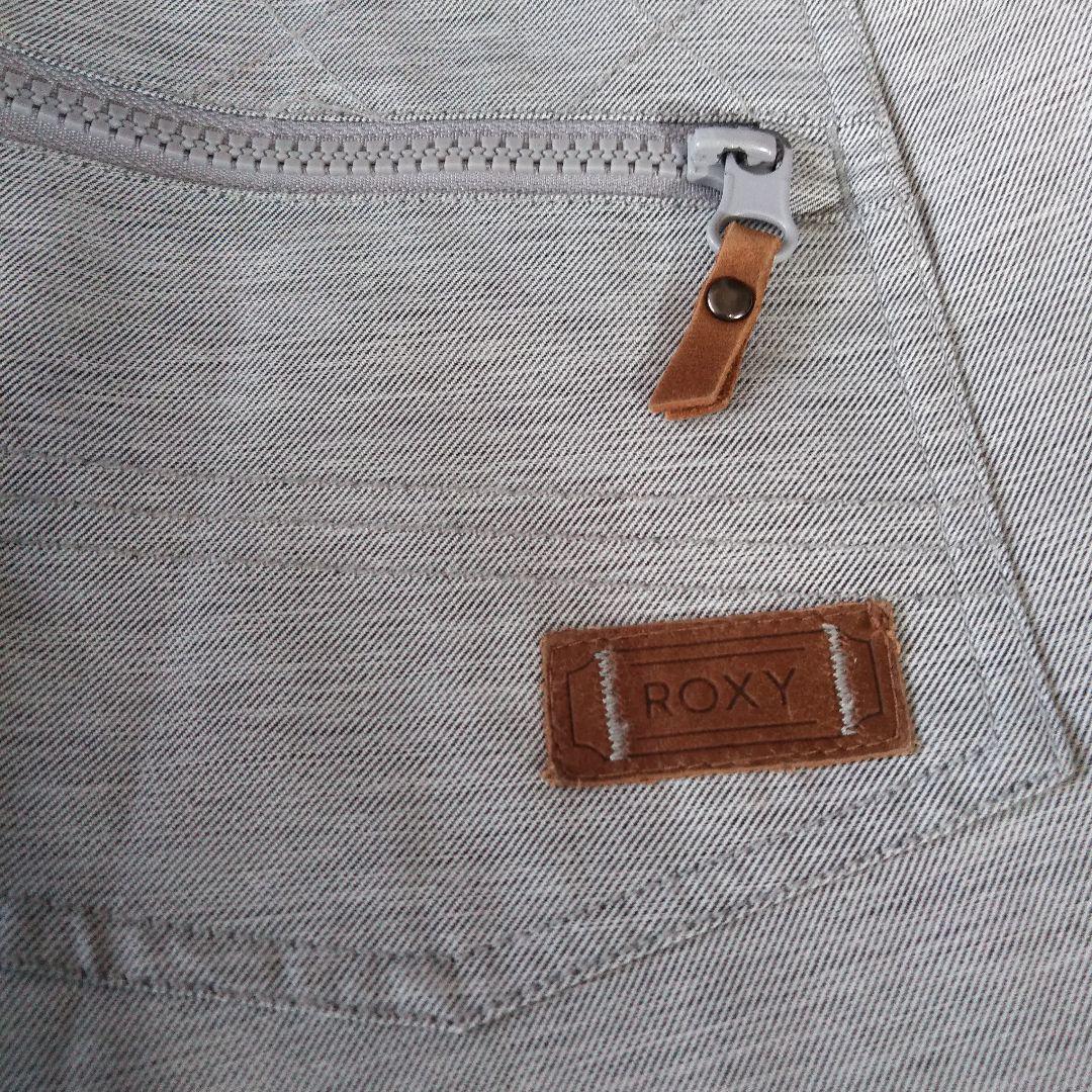 美品【ROXY】グレー　DRY/FLIGHT防水　Ｍ