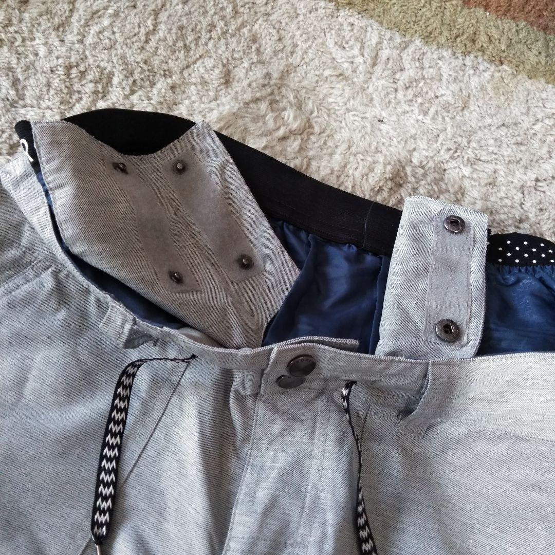 美品【ROXY】グレー　DRY/FLIGHT防水　Ｍ