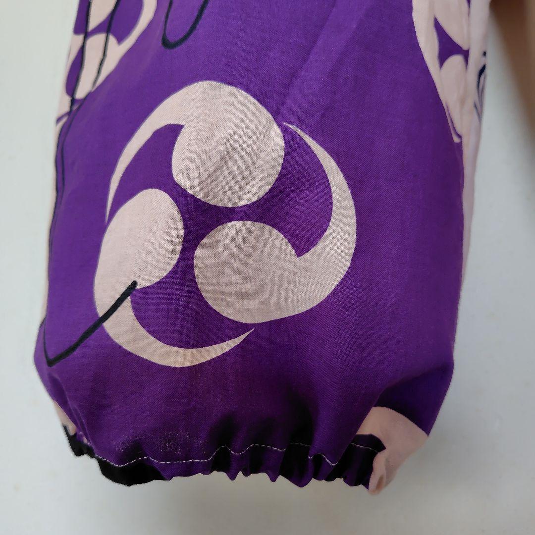 柿渋染め もんぺ【獅子】ハンドメイド 浴衣 綿 - メルカリ
