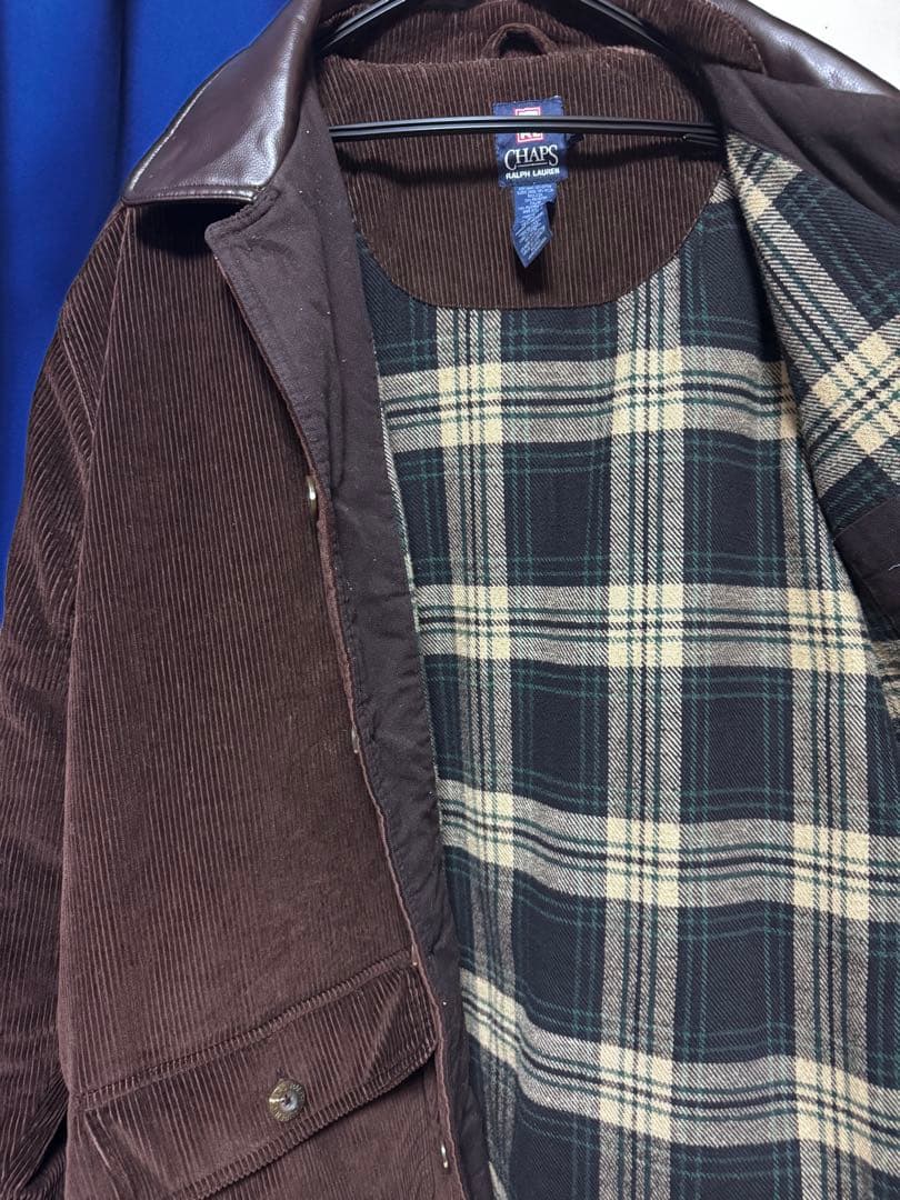 chaps ブラウン コーデュロイ ジャケット chaps ブラウン コーデュロイ ジャケット