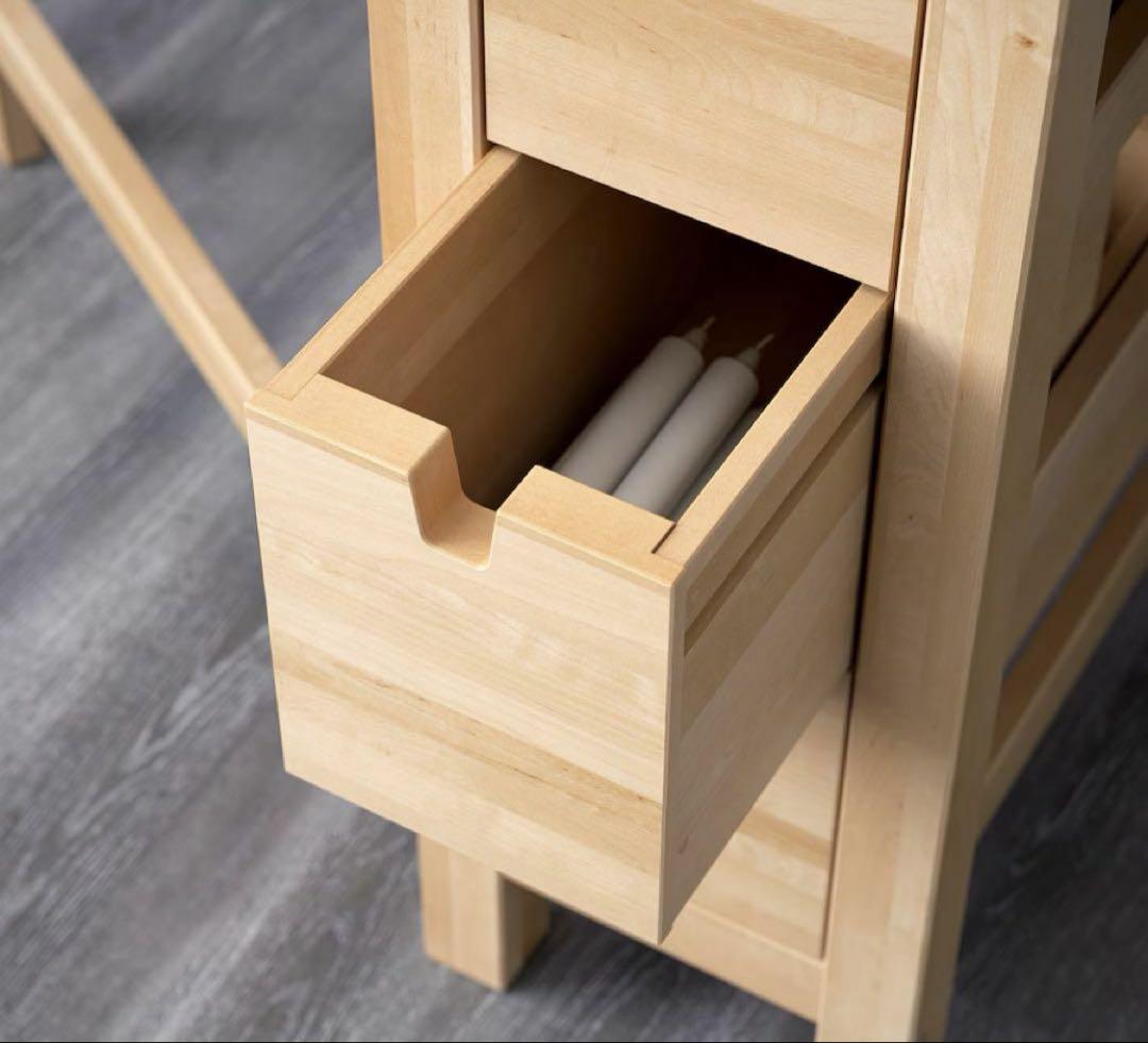 【IKEA】ノールデン　イケア　ダイニングテーブル　バタフライテーブル