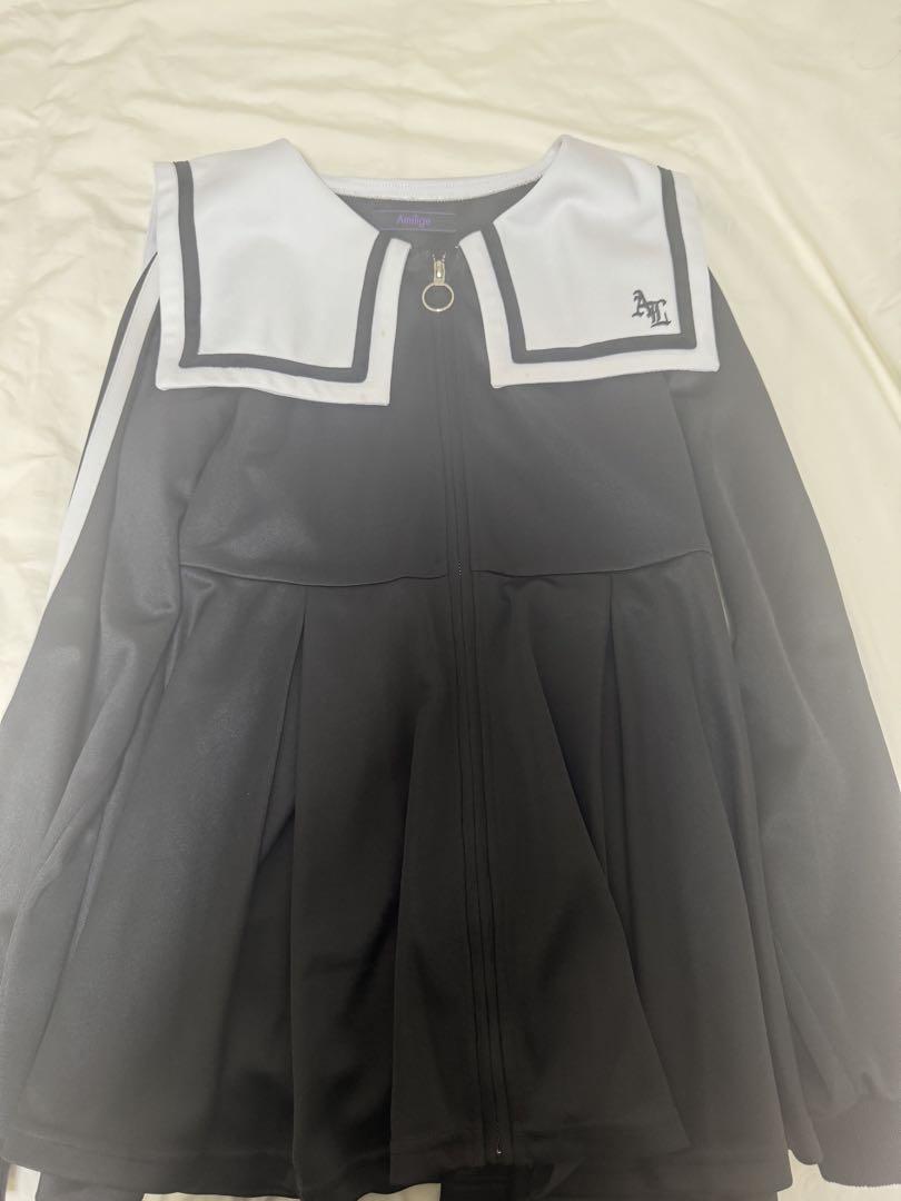 Amiltige セーラー服上下 黒