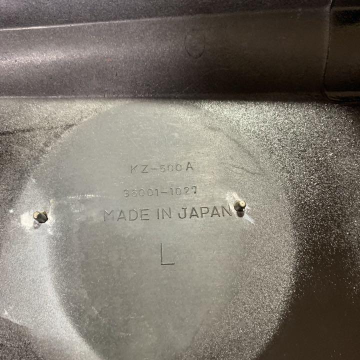 れなし Z400FX 左右セット 黒 KP4QG-m84243077739 純正サイドカバー Ⓘになります