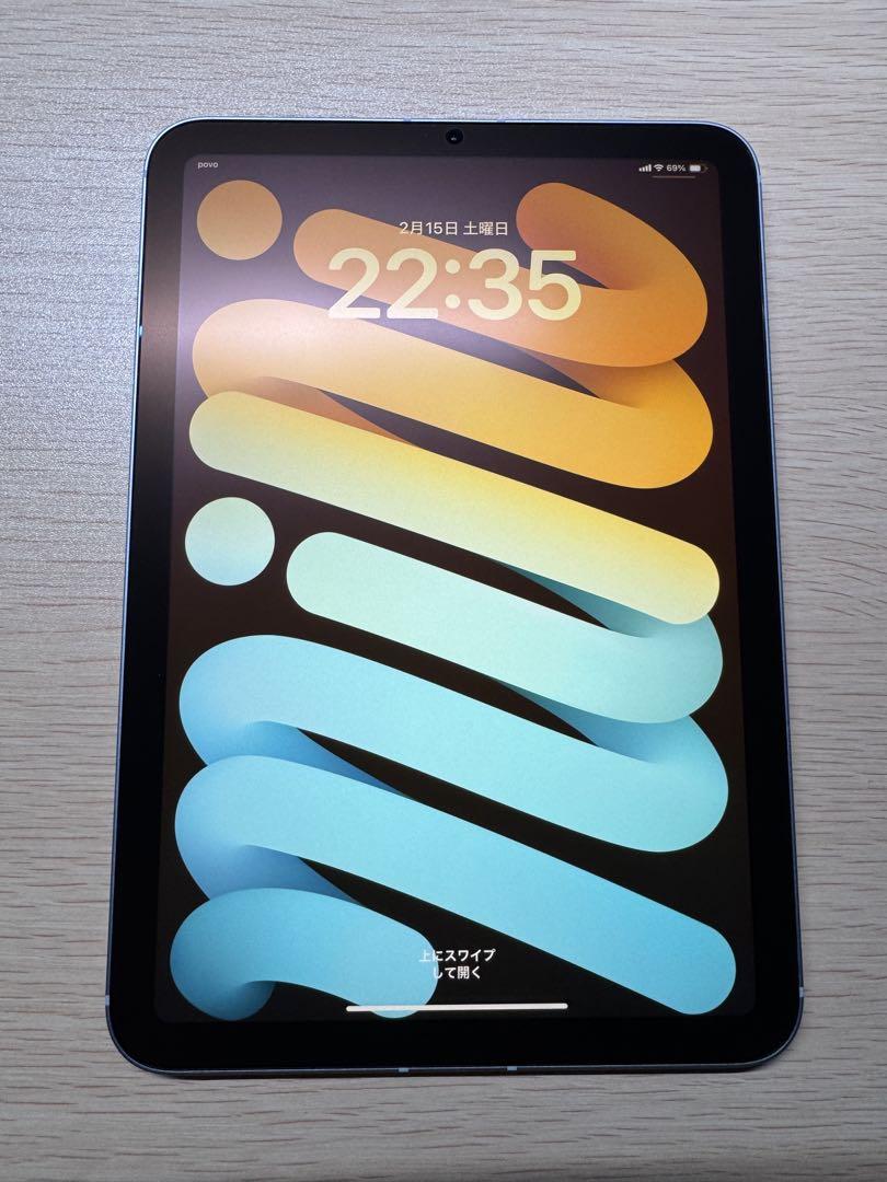 Wi-Fi + Cellular】iPadmini A17Pro ブルー