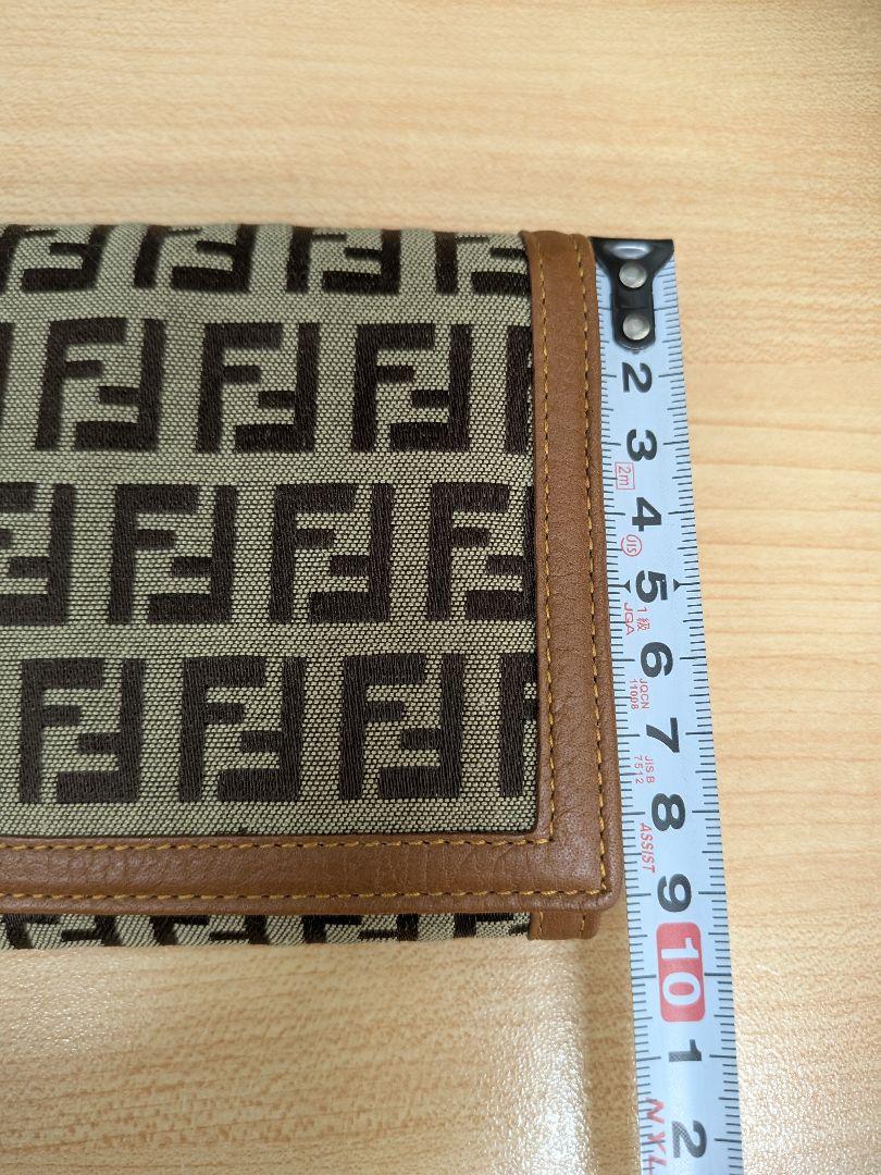 FENDI フェンディ ズッキーノ チャーム付き 8M0000 長財布 未使用