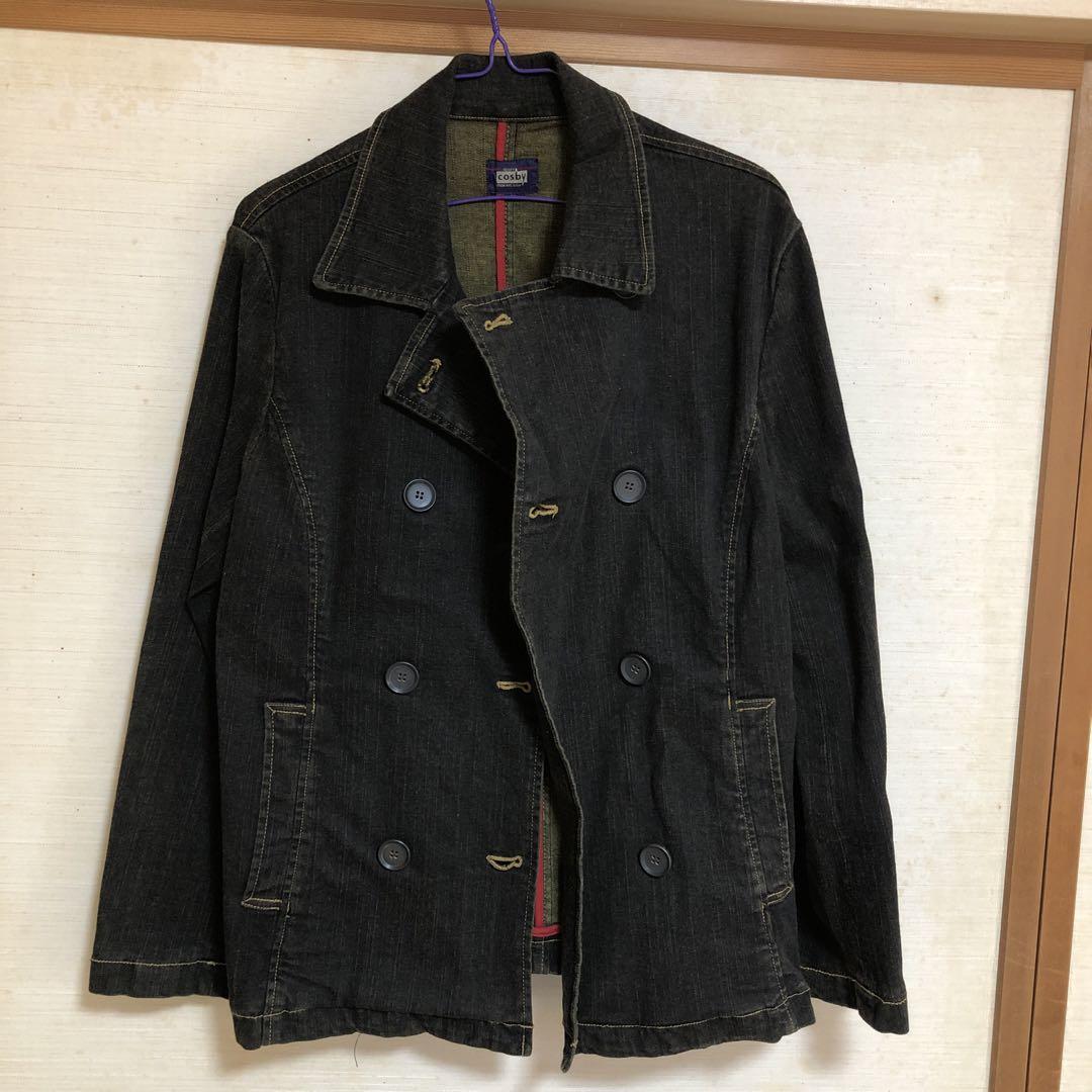 cosby ダークデニム ダブルブレストジャケット