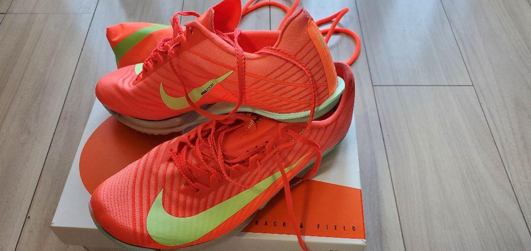 Nike Air Zoom マックスフライ2、26.5サイズ 左外パンクありスパイク・シューズ
