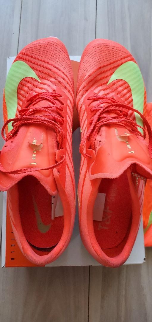 Nike Air Zoom マックスフライ2、26.5サイズ 左外パンクあり