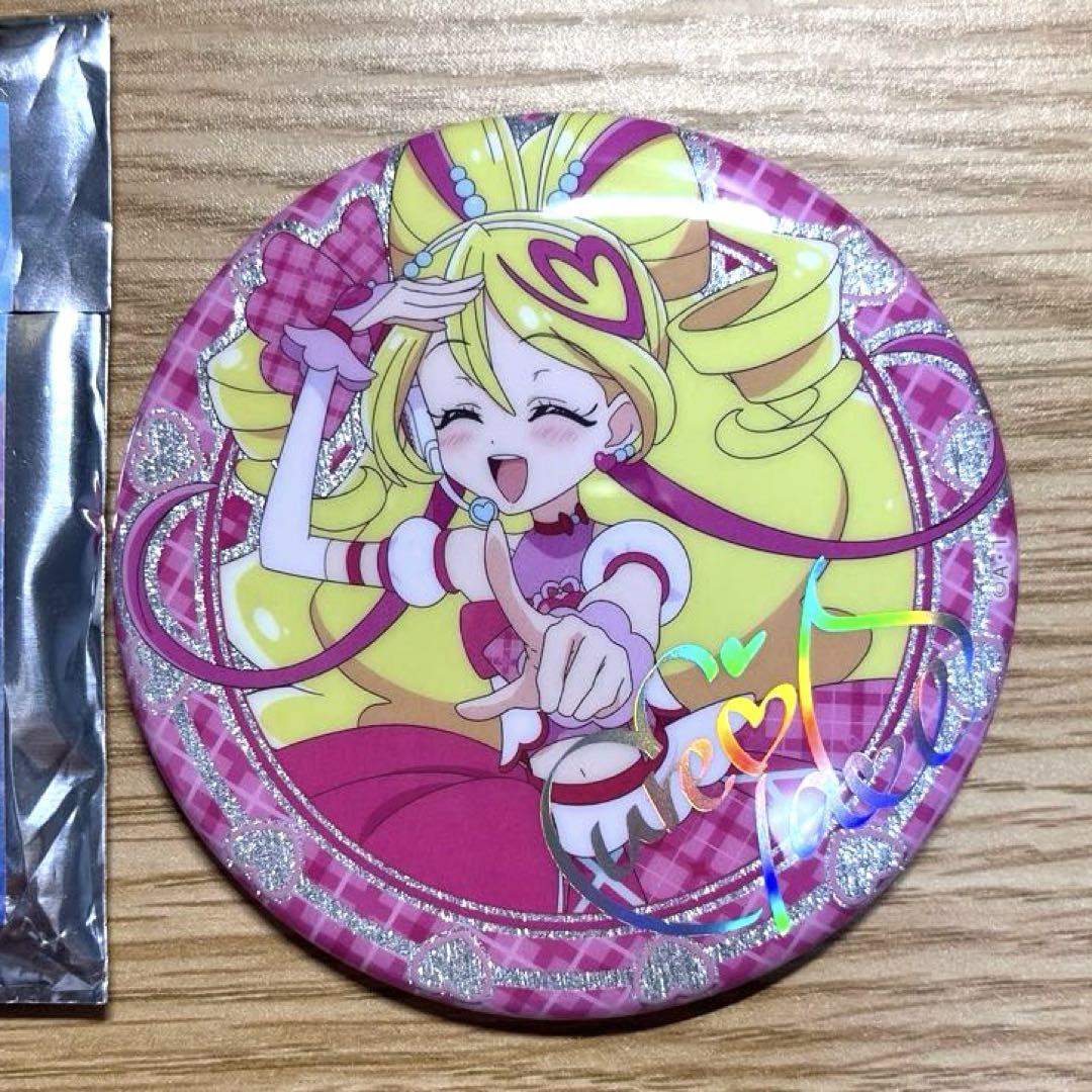 キュアアイドル 缶バッジ キミとアイドルプリキュア展キミと