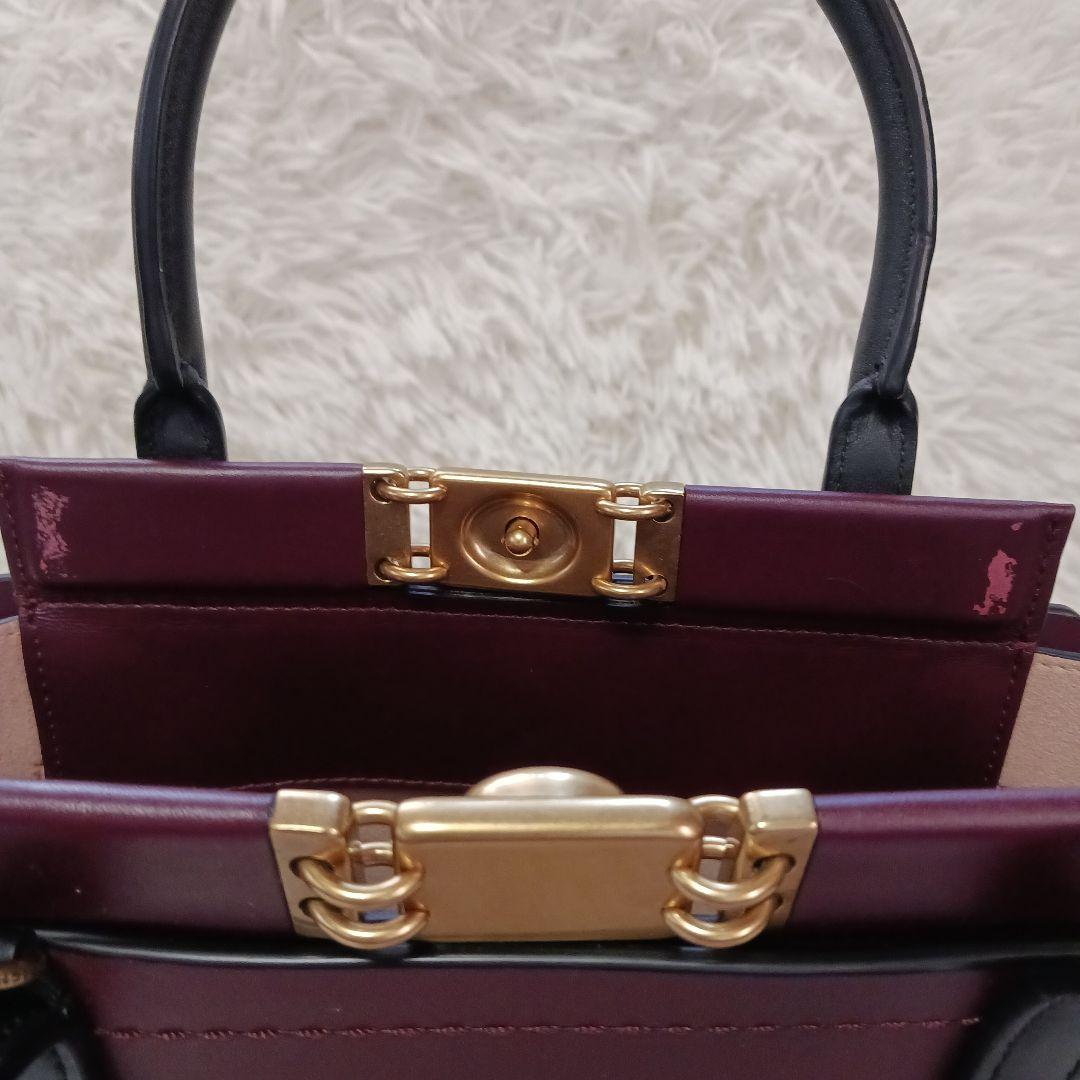 COACH コーチ トループ 2way ショルダーバッグ レザー 78484