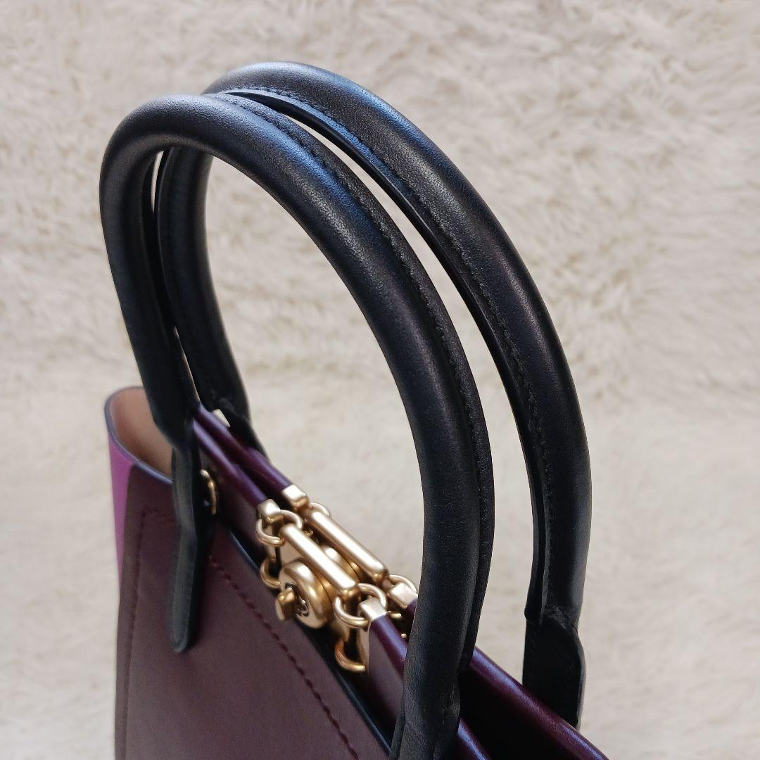 COACH コーチ トループ 2way ショルダーバッグ レザー 78484