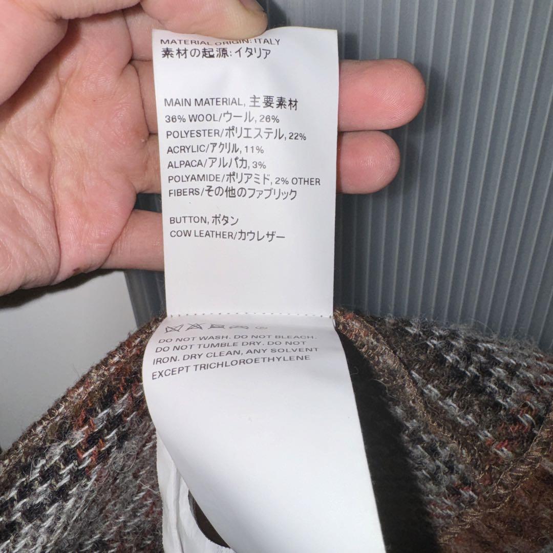 トップス OUR LEGACY Ament Check Mohair cardigan
