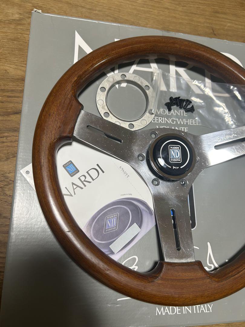ナルディ 正規品 34パイ ウッド クラシック ステアリング NARDI 格安