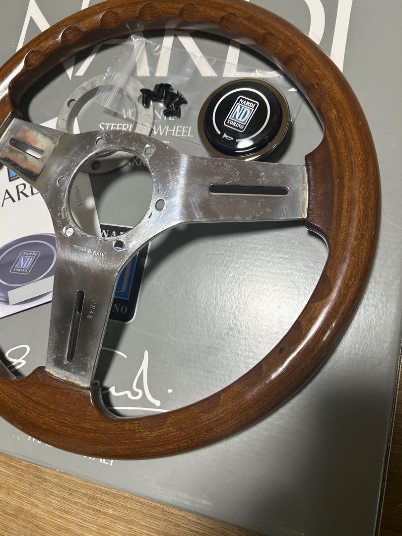 ナルディ 正規品 34パイ ウッド クラシック ステアリング NARDI 格安