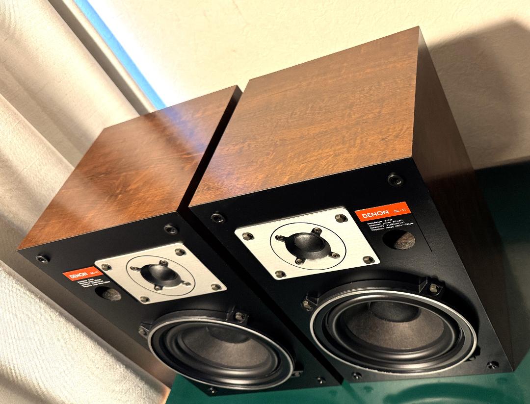 DENON SC-11 エッジ交換済 ピアレスウーファーユニット SN.*736 DENON SC-11 エッジ交換済 ピアレスウーファーユニット SN.*736