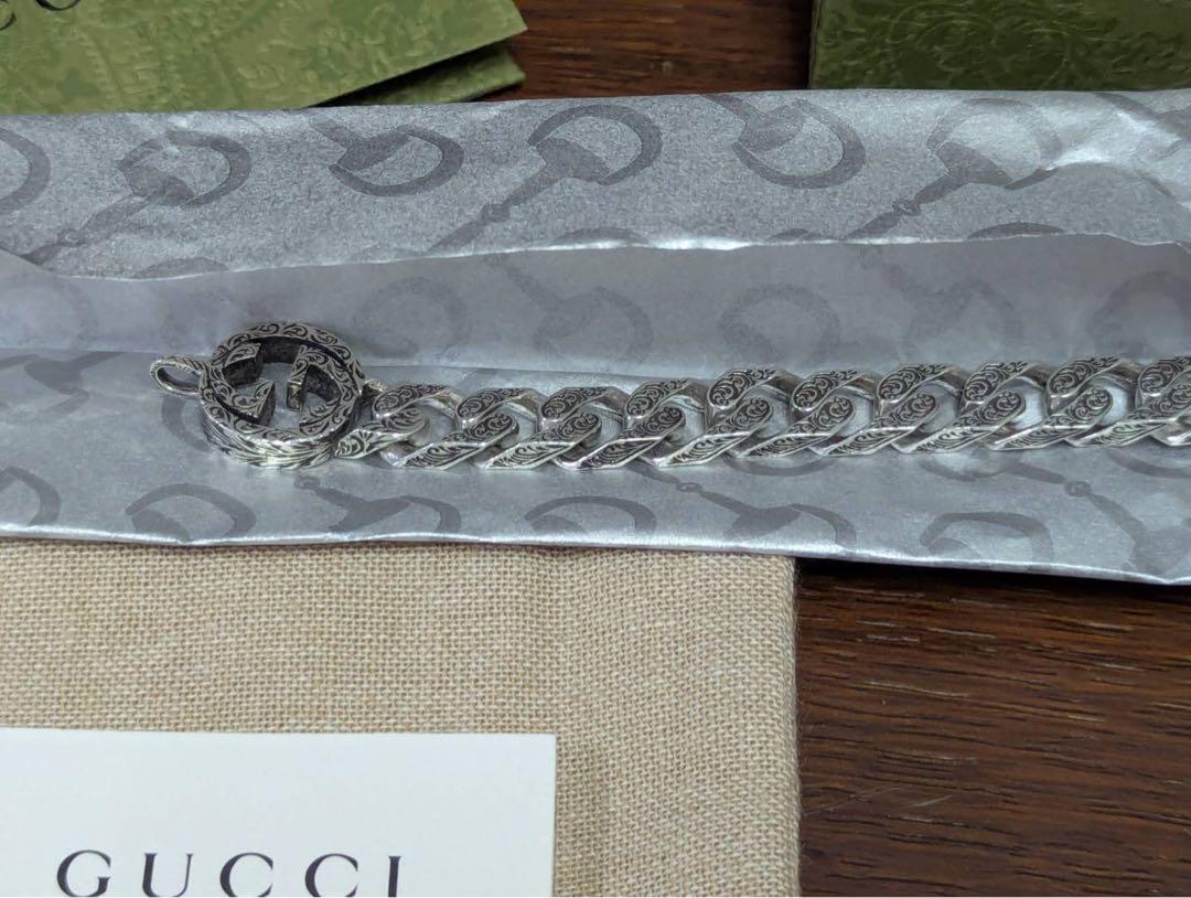 GUCCI グッチ インターロッキングGブレスレット