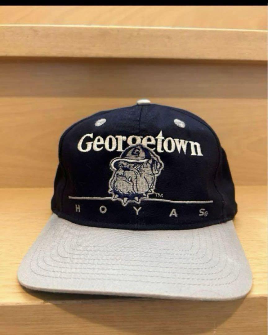 GEORGETOWN HOYAS キャップ ネイビー/グレー トラッカーキャップ