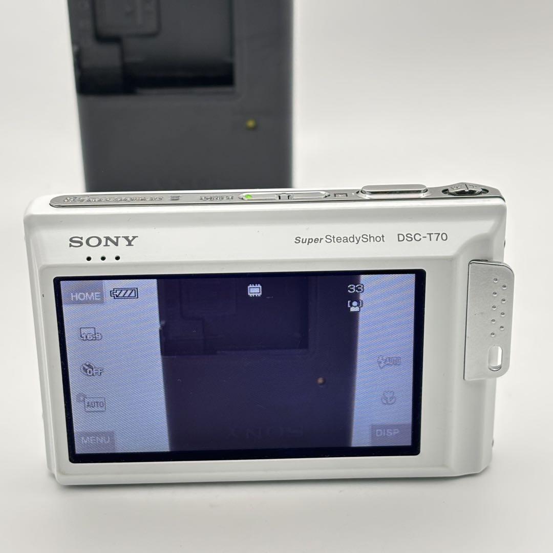 ブランド通販サイトをすべて ソニー サイバーショット DSC-T70 ホワイト 完動品 デジタルカメラ