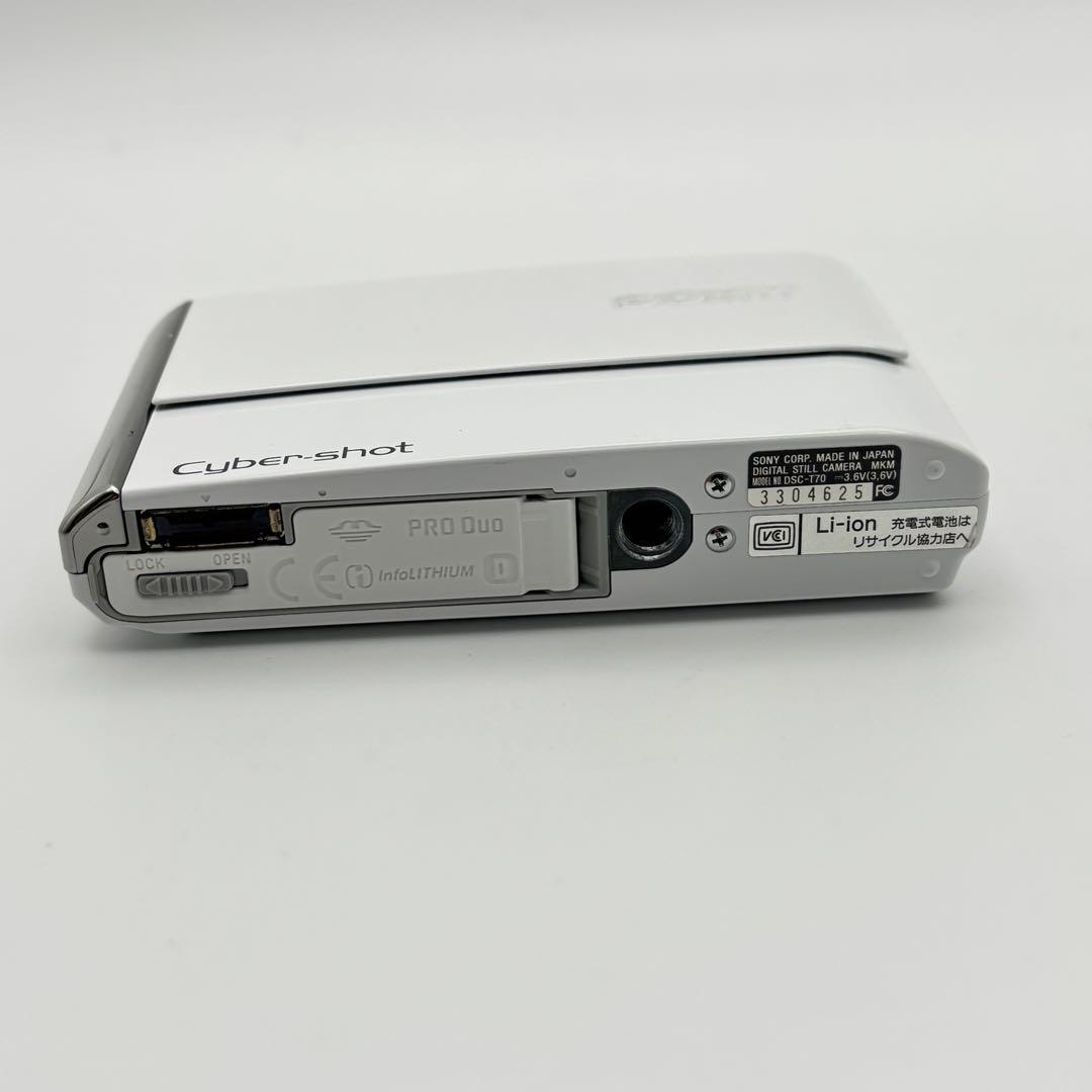 ソニー サイバーショット DSC-T70 ホワイト 完動品