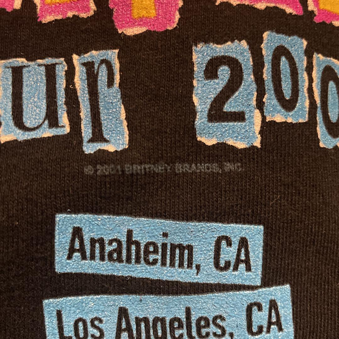 ヴィンテージ ブリトニー・スピアーズ ラップ Tシャツ 2001