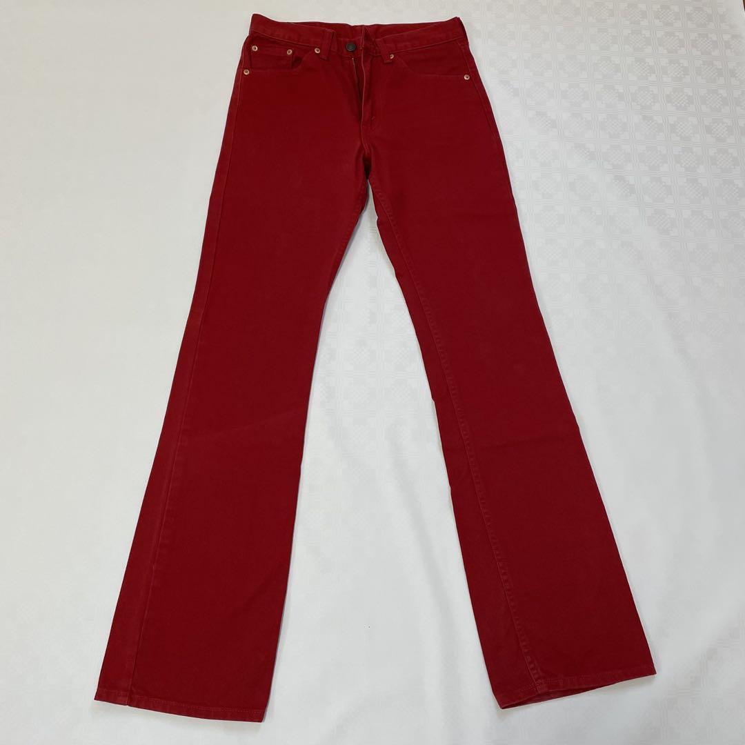 LEVI’S リーバイス517 サドルマンブーツジーンズ　レッド