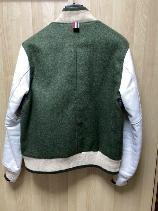 中古王正規品 トムブラウン袖レザースタジャン 2025年最新】Yahoo!オークション -thom browne スタジャンの中古