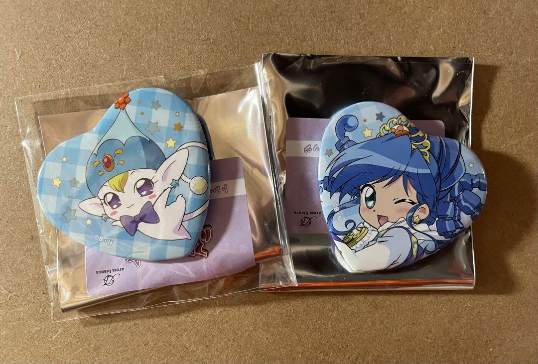 ふしぎ星のふたご姫　楽コレ　レイン　シェイド　缶バッジ　4点セット TVアニメ『ふしぎ星の☆ふたご姫』 | 楽天コレクション
