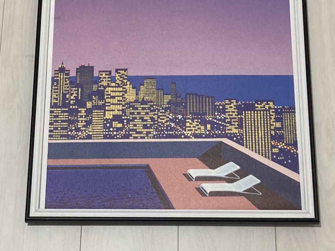 額縁付き】 永井博（Hiroshi Nagai） A2ポスター 14 - メルカリ