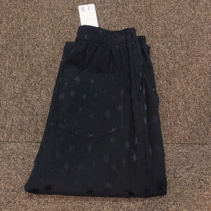 【レディース】 新品!
X-girl エックスガール フレアパンツ MILKFED ミルクフェド NLu7U-m84268913273 ラージ