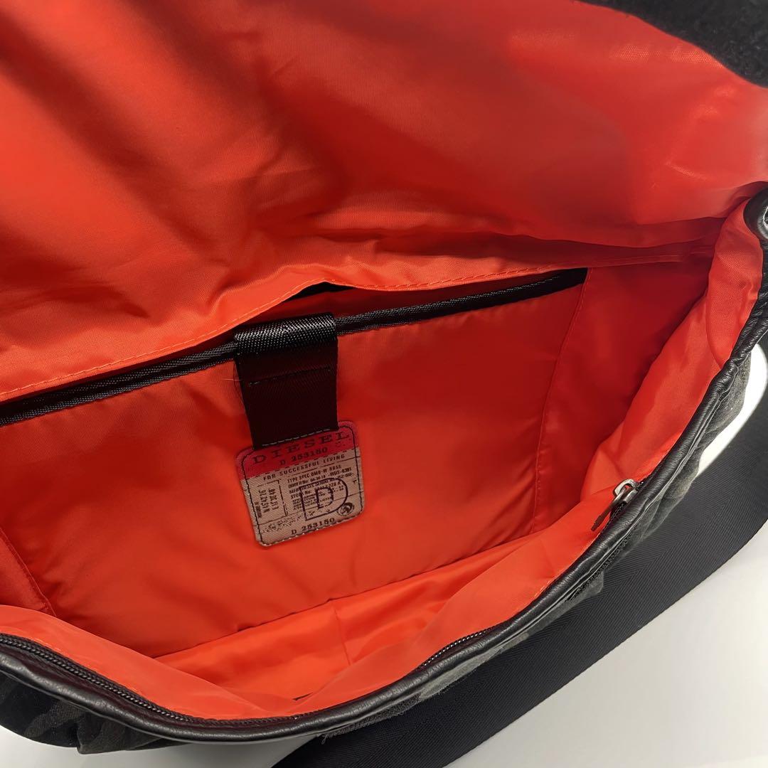 美品 ディーゼル DIESEL 3way ショルダーバッグ ボディバッグ A4