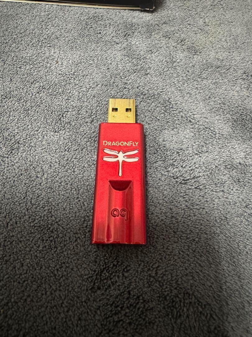 AudioQuest DRAGONFLY RED USB DAC 美品