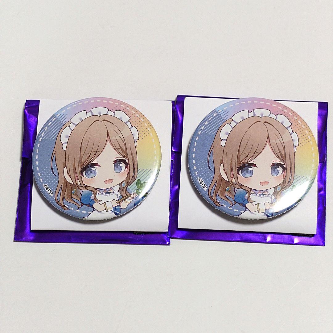 誠実 スイパラ バンドリ カフェ 2個 長崎そよ ミニキャラ缶バッジ ピンズ・ピンバッジ・缶バッジ