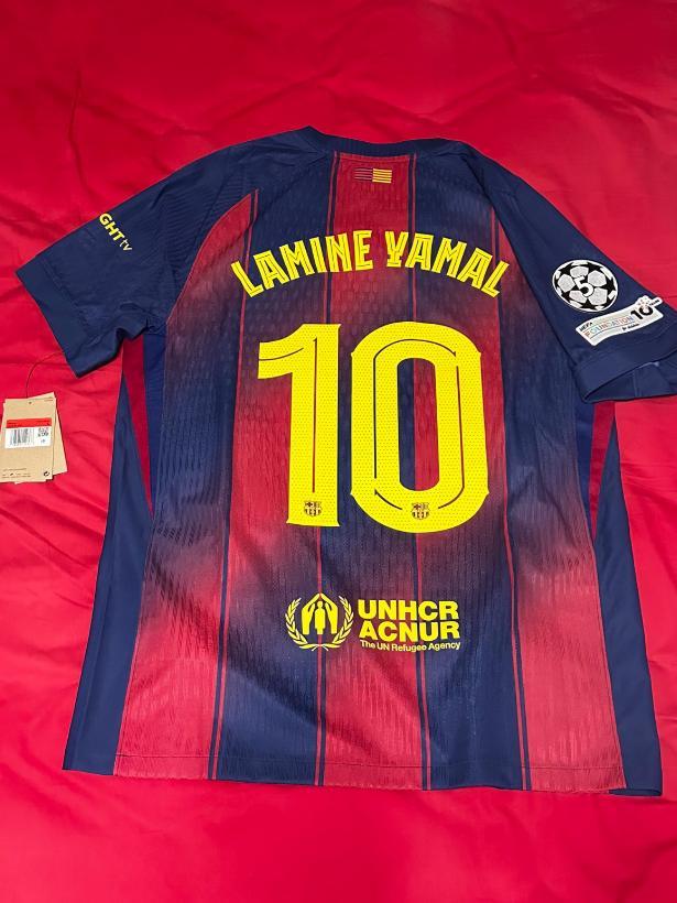 2025-2026 バルセロナ ユニフォーム 10 番 LAMINE YAMAL - メルカリ